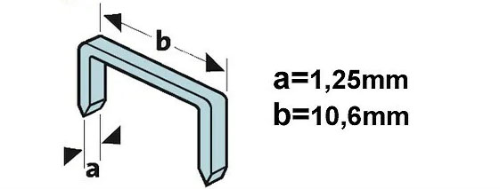 Скобы для степлера тип 140