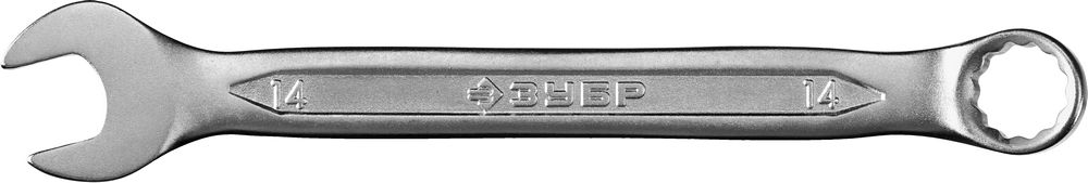 Ключ гаечный комбинированный 14 мм Зубр МАСТЕР 27087-14 фото
