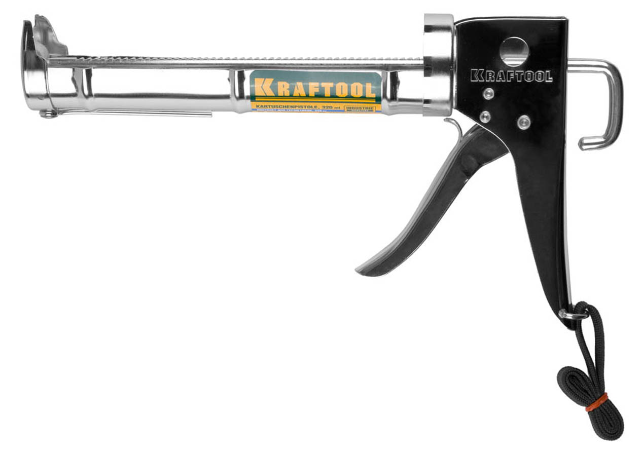 Пистолет для герметиков полукорпусной 320 мл Kraftool Professional 06671_z01 фото