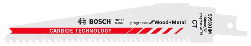Пильное полотно Bosch  S 956 XHM Progressor for Wood + Metal 2608653099 фото