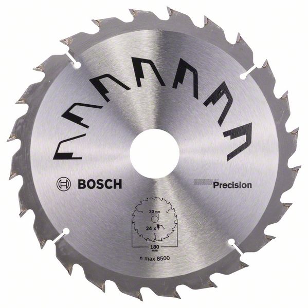 Пильный диск Bosch PRECISION 180 x 30 x 2,5 мм, 24 фото