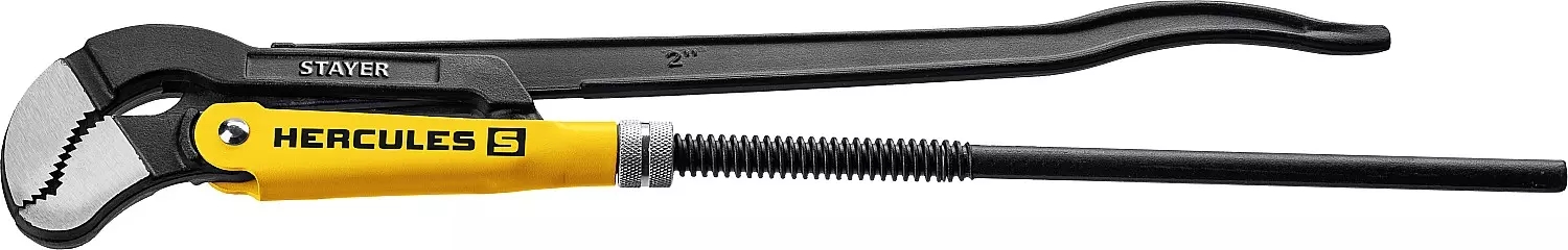 Трубный рычажный ключ с изогнутыми губками №3 на 560 мм Stayer HERCULES-S 27311-3_z01 фото