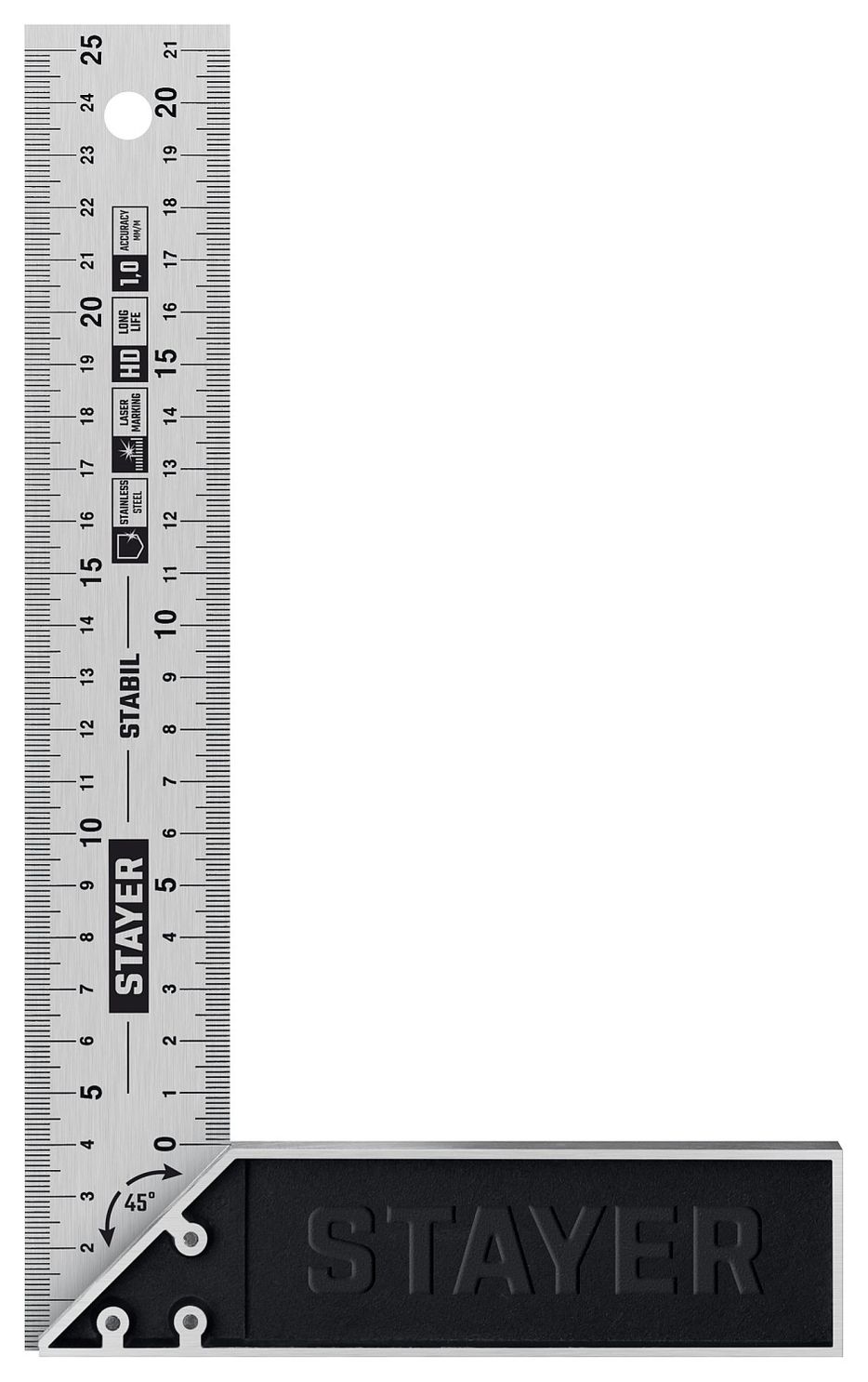 Столярный угольник 250 мм Stayer 3431-25_z02 фото