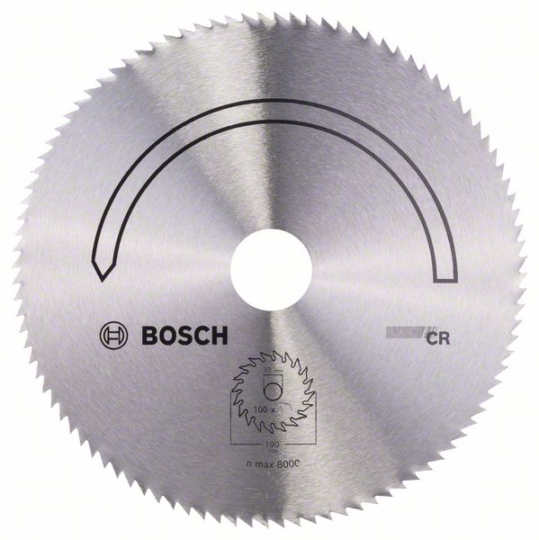 Пильный диск Bosch CR 190 x 30 x 2 мм, 100 фото