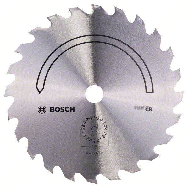 Пильный диск Bosch CR 160 x 16 x 2 мм, 24 фото