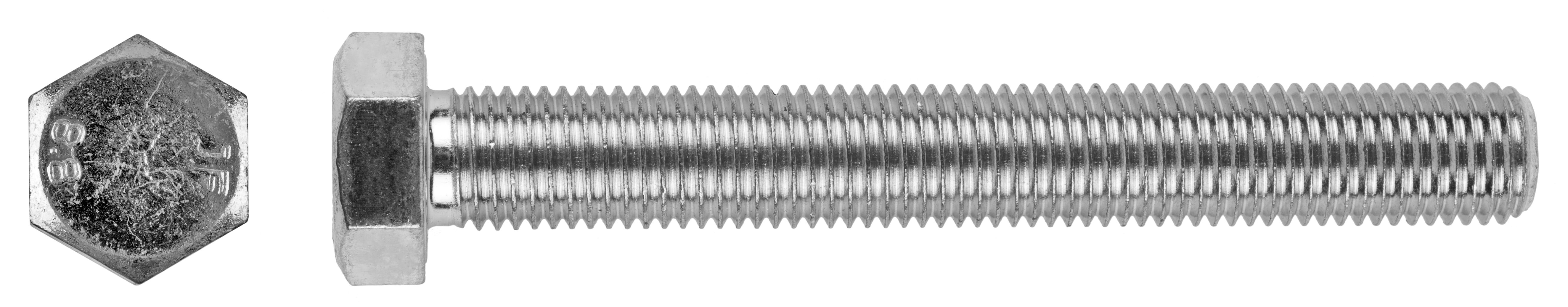 Болт с шестигранной головкой DIN 933 M16x80 мм 25 шт Kraftool 303074-16-080 фото