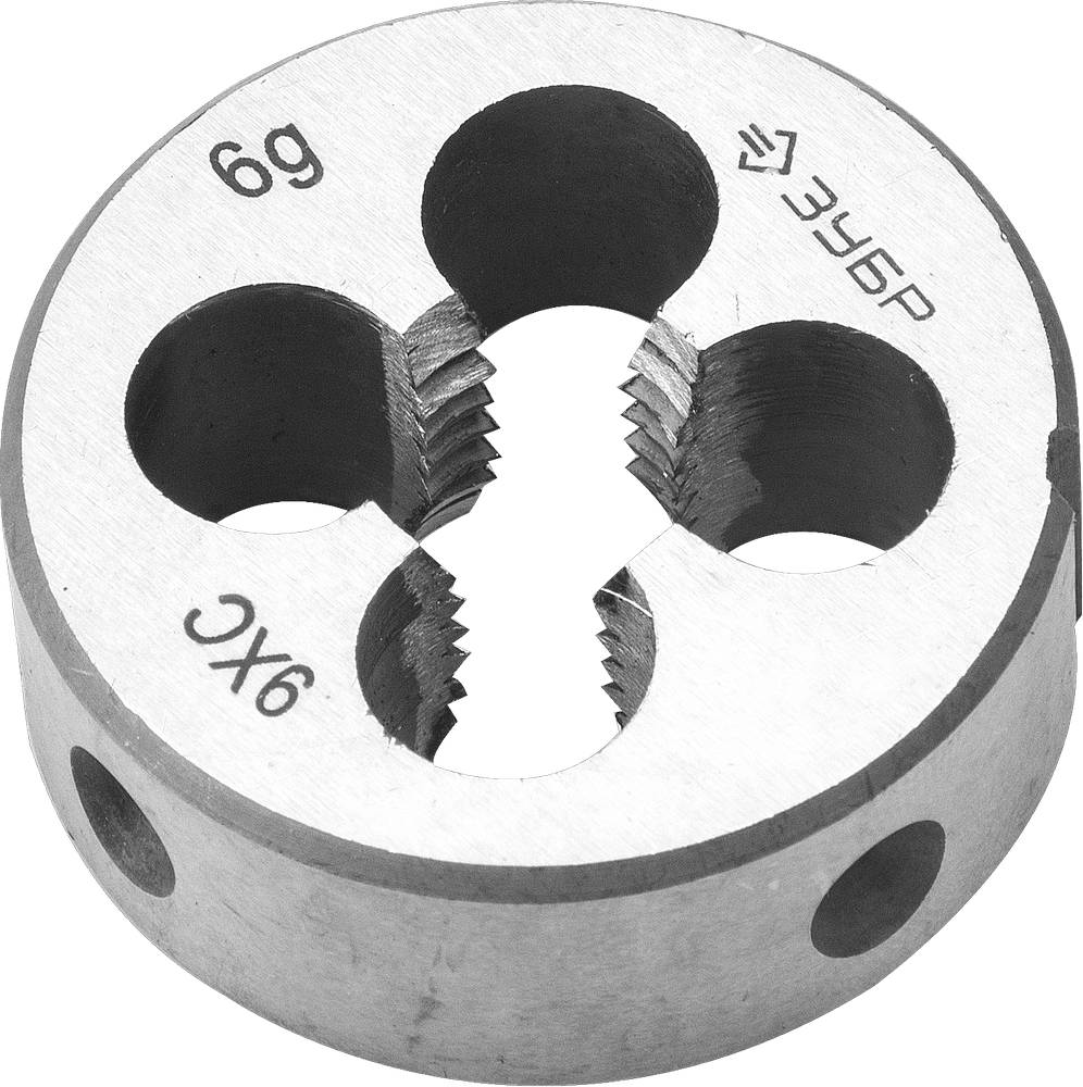 Плашка ручная М5 х 0.8 мм Зубр МАСТЕР 4-28022-05-0.8 фото