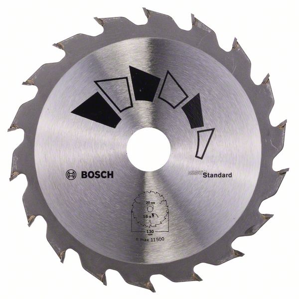 Пильный диск Bosch STANDARD 130 x 20 x 2,2 мм, 18 фото