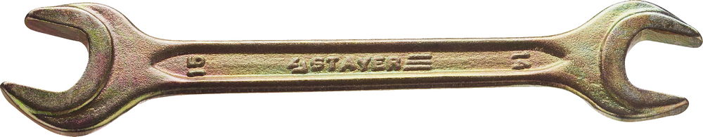 Ключ гаечный рожковый 14х15 мм Stayer MASTER 27038-14-15 фото