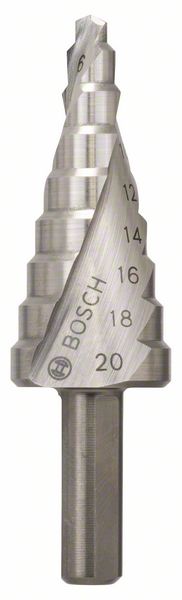 Ступенчатое сверло Bosch HSS 4 - 20 мм 2608597519 фото