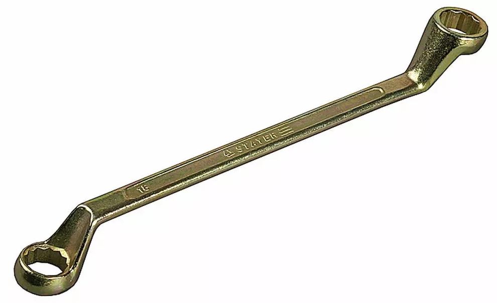 Ключ накидной изогнутый 25x28 мм Stayer 27130-25-28 фото