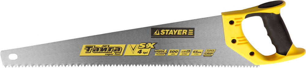 Ножовка по дереву 500 мм Stayer MASTER ТАЙГА 15052-50 фото