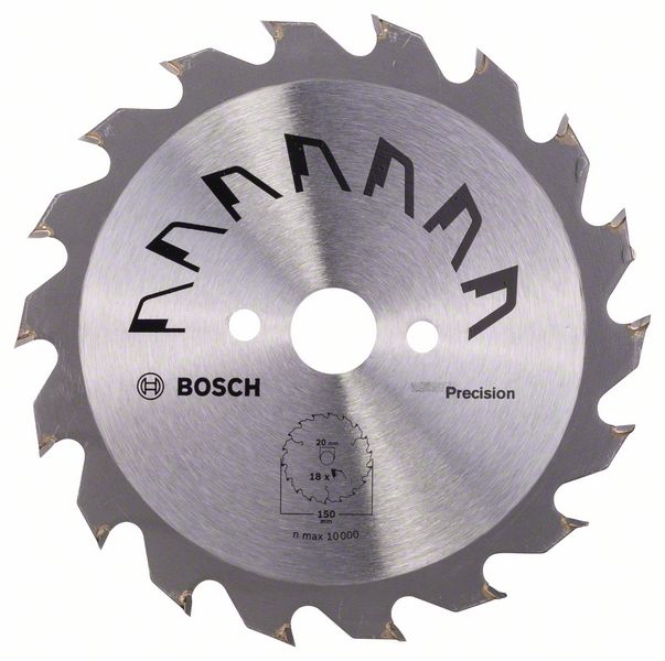 Пильный диск Bosch PRECISION 150 x 20 x 2,5 мм, 18 фото