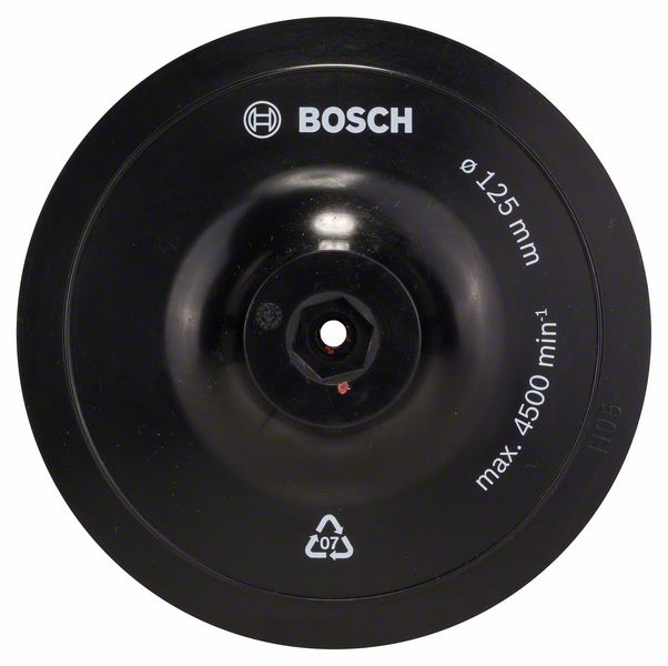 Опорная тарелка с хвостовиком для дрелей125 мм Bosch 1609200154 фото