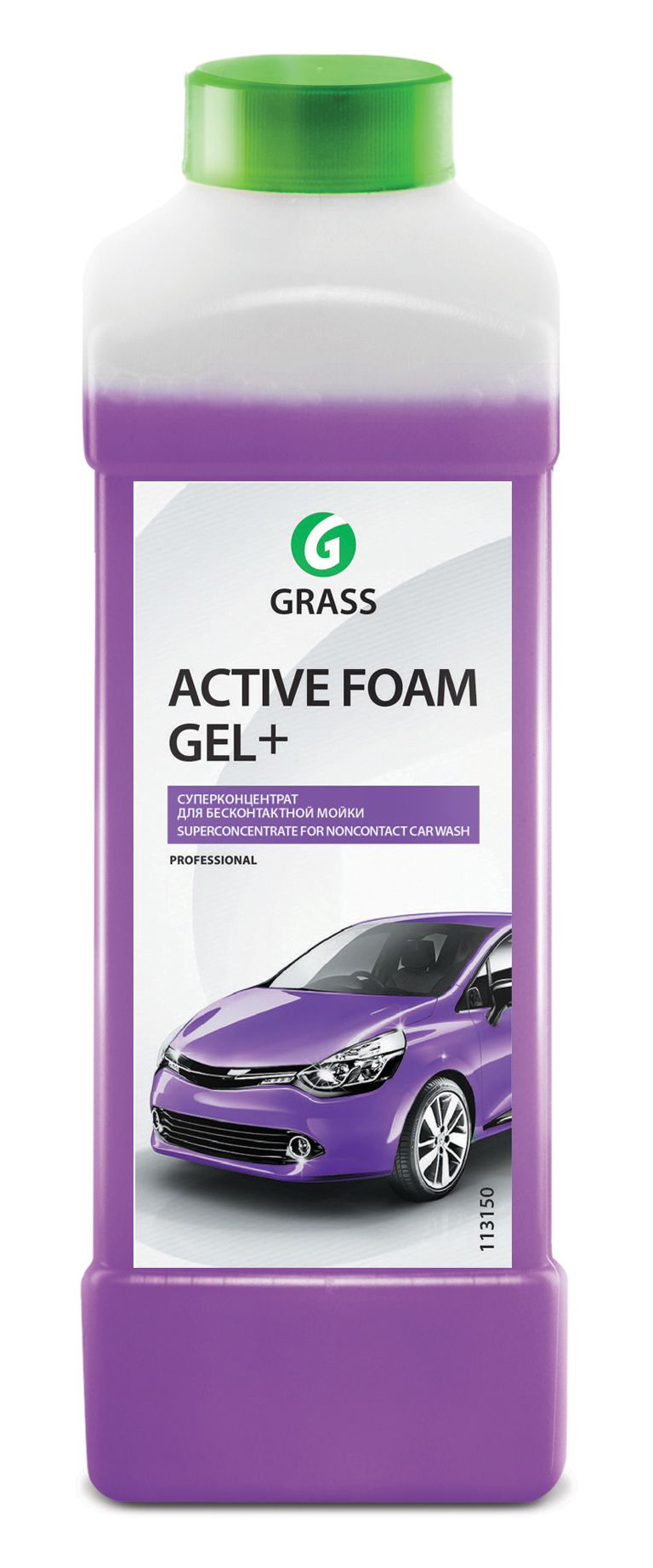 Активная пена супер-концентрат плюс Grass Active Foam GEL + 1 л фото