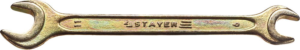 Ключ гаечный рожковый 9х11 мм Stayer MASTER 27038-09-11 фото