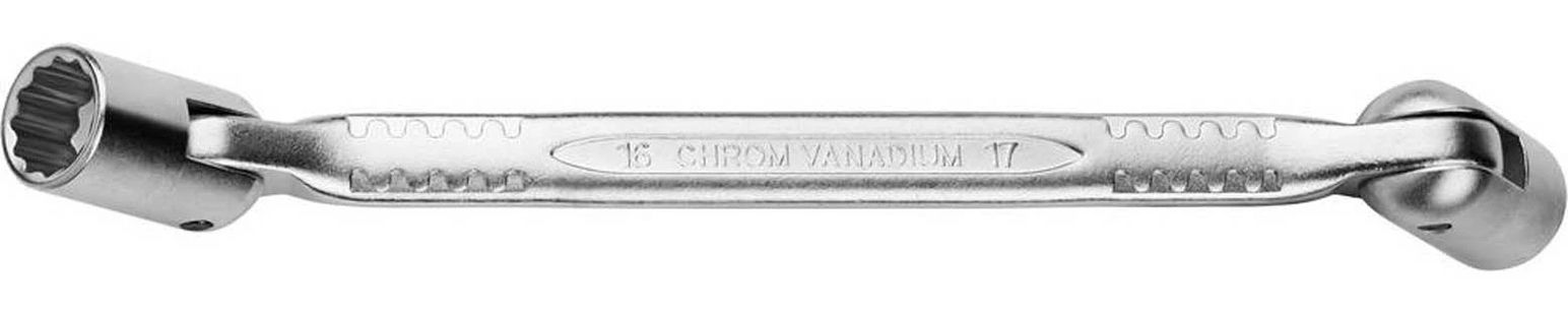 Ключ шарнирный двухсторонний 8х9 мм Kraftool 27210-08-09 фото