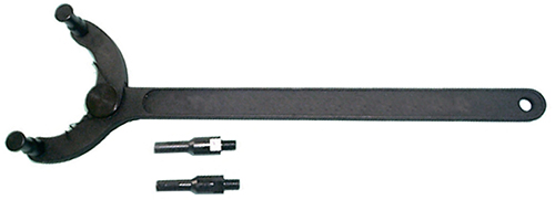 Ключ радиусный разводной для удержания шкивов валов ГРМ 21-100 мм Jonnesway AI010030 фото