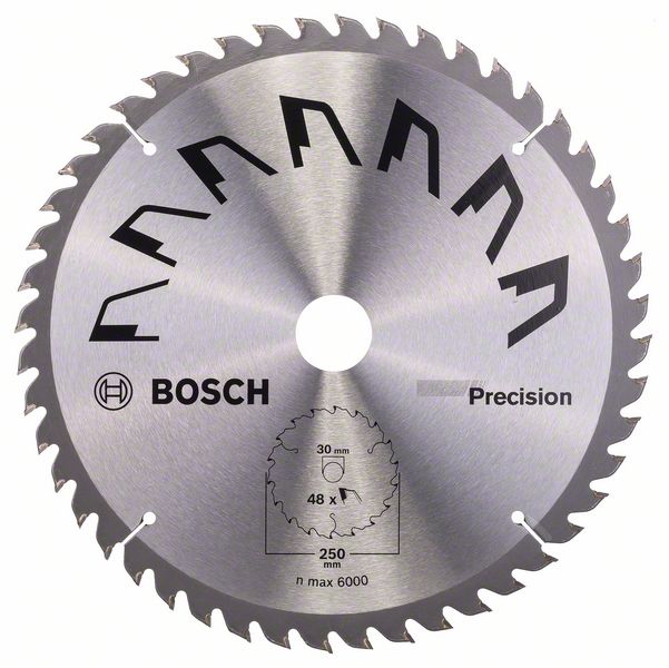 Пильный диск Bosch PRECISION 250 x 30 x 3,2 мм, 48 фото