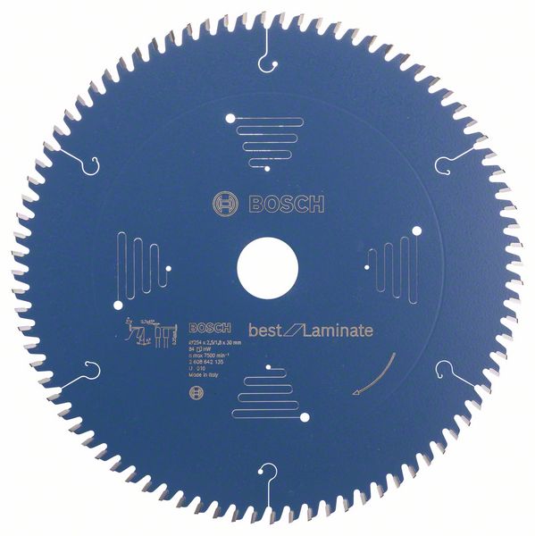 Пильный диск Bosch Best for Laminate 254 x 30 x 2,5 мм, 84 фото