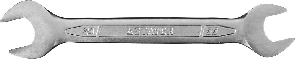 Ключ гаечный рожковый 22х24 мм Stayer PROFI 27035-22-24 фото