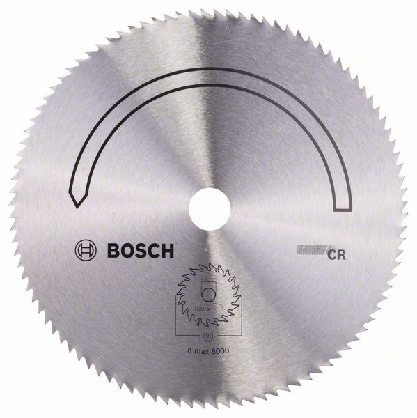 Пильный диск Bosch CR 190 x 20 x 2 мм, 100 фото