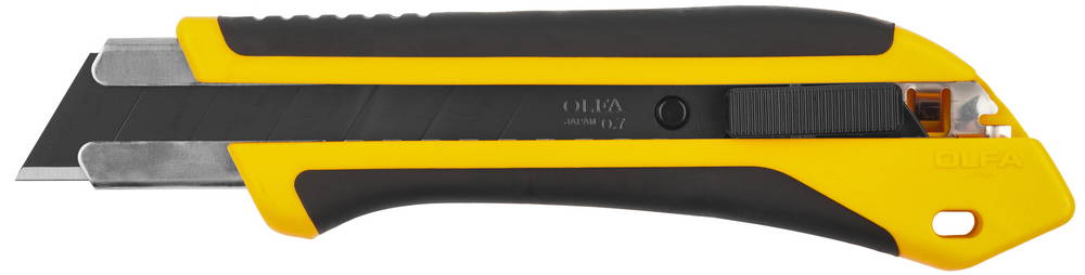 Нож с выдвижным лезвием двухкомпонентный корпус Olfa OL-XH-AL фото