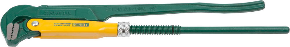 Трубный рычажный ключ с прямыми губками №1 на 440 мм Kraftool PANZER-L 2734-15_z01 фото