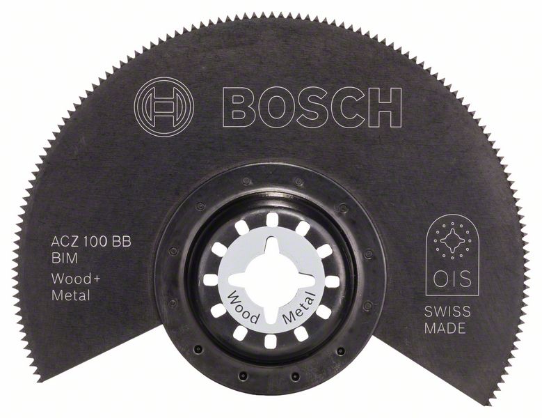 Сегментированный пильный диск BIM ACZ 100 BB Wood and Metal 100 мм Bosch 2608661633 фото