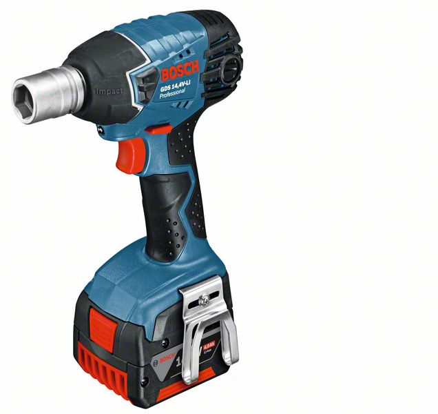 Аккумуляторный ударный гайковёрт Bosch GDS 14,4 V-LI 06019A1T06 фото