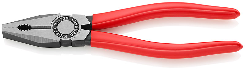 Плоскогубцы комбинированные фосфатированные 200 мм Knipex KN-0301200SB фото