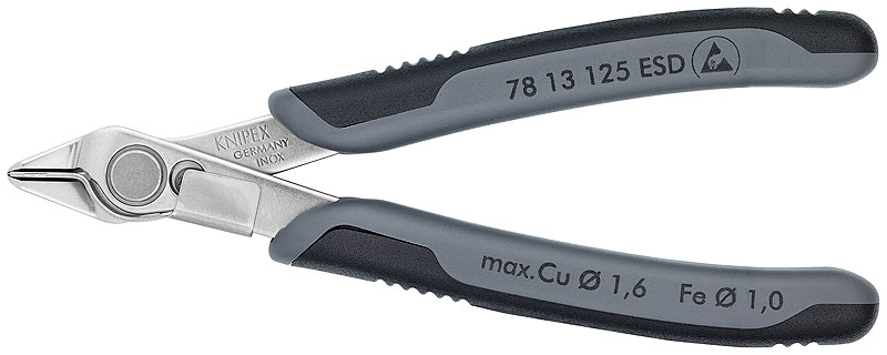 Кусачки прецизионные 125 мм Knipex Electronic Super Knips ESD KN-7813125ESD фото