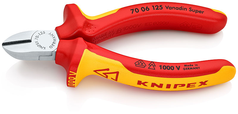 Кусачки боковые 125 мм Knipex KN-7006125 фото