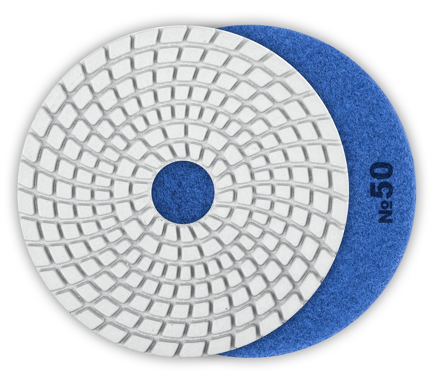 Алмазный гибкий шлифовальный круг для мокрого шлифования 100 мм Р50 Зубр 29866-050 фото
