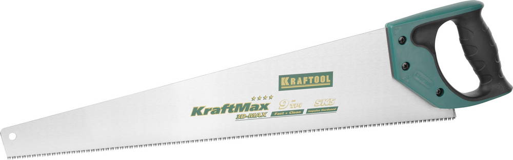 Ножовка по дереву 550 мм Kraftool KraftMax 3D-MAX 15220-55 фото