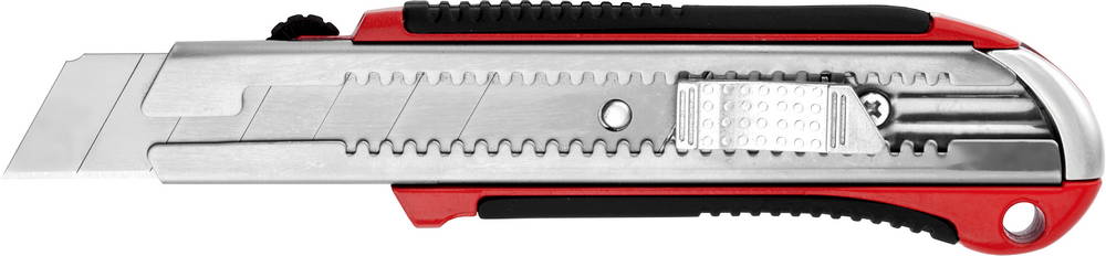 Нож металлический с сегментированным лезвием 25 мм Uragan 09185 фото
