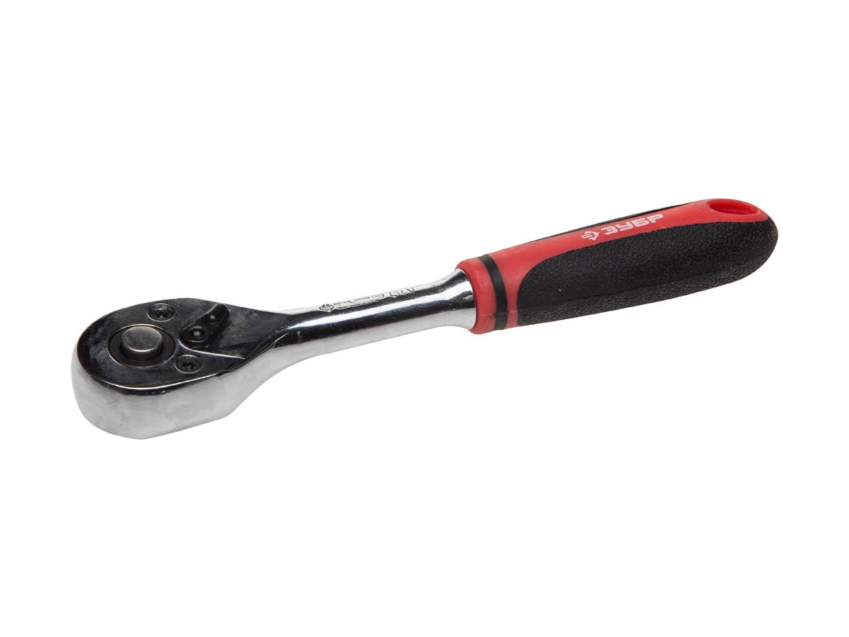 Трещотка для торцевых головок 3/8 Зубр МАСТЕР 27736-3/8 фото