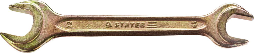 Ключ гаечный рожковый 19х22 мм Stayer MASTER 27038-19-22 фото