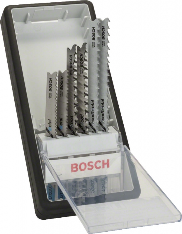 Набор полотен для электролобзика 6 шт Bosch Robust Line Progressor 2607010532 фото