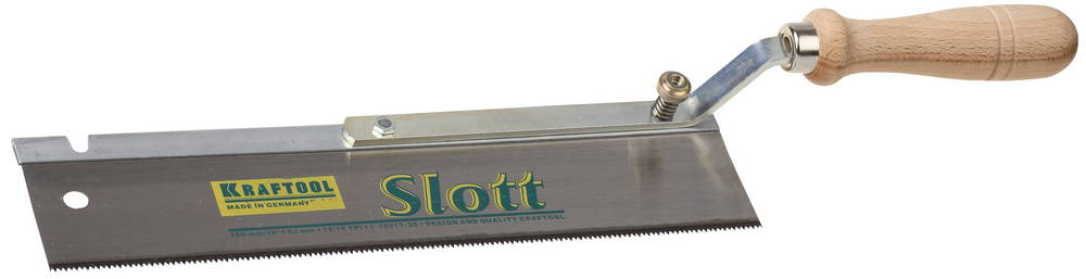 Ножовка пазовая для пиления впотай 250 мм Kraftool EXPERT SLOTT-R 15017-25 фото