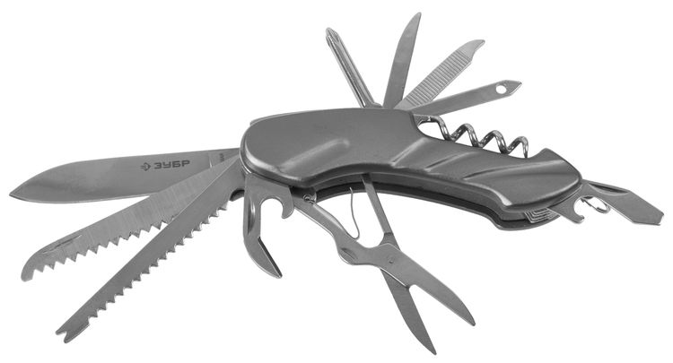 Нож складной многофункциональный ЗУБР 47781 фото