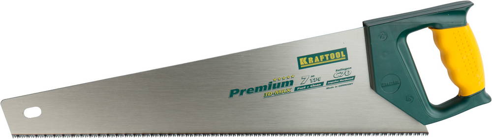 Ножовка по дереву 450 мм Kraftool PRO Premium 3D-MAX 15110-45 фото