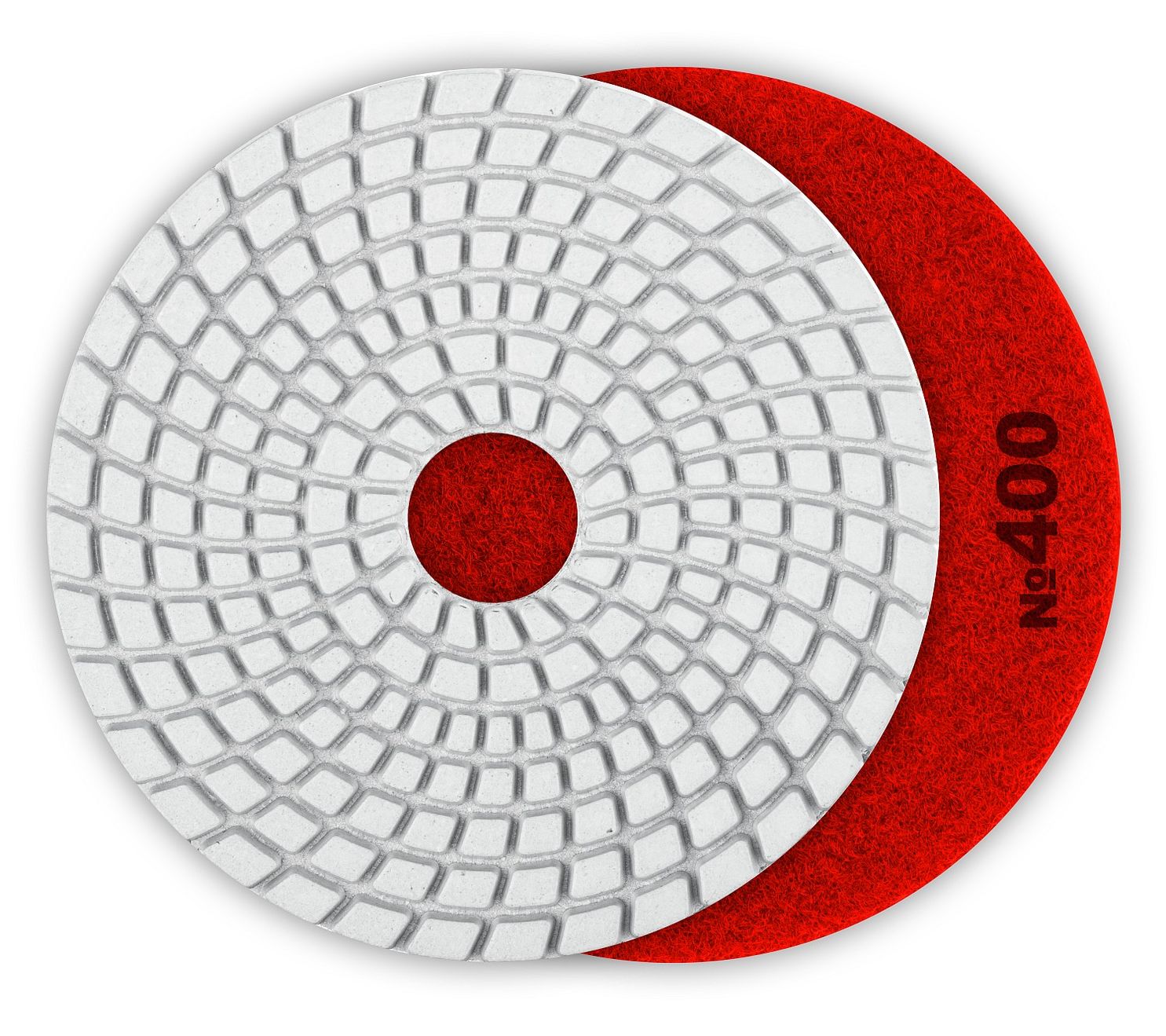 Алмазный гибкий шлифовальный круг для мокрого шлифования 100 мм Р400 Зубр 29866-400 фото
