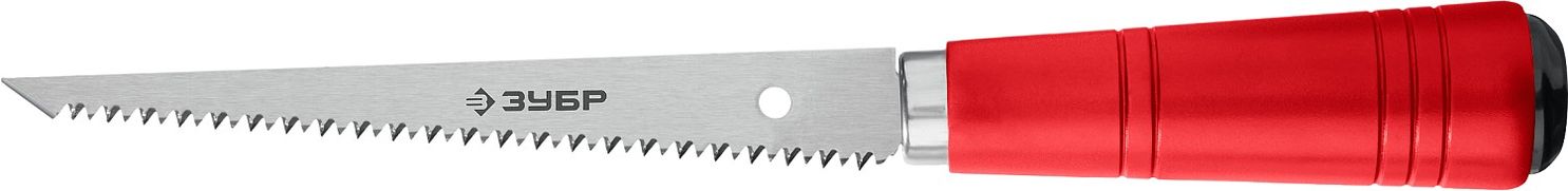 Выкружная мини-ножовка для гипсокартона Зубр 15177 фото