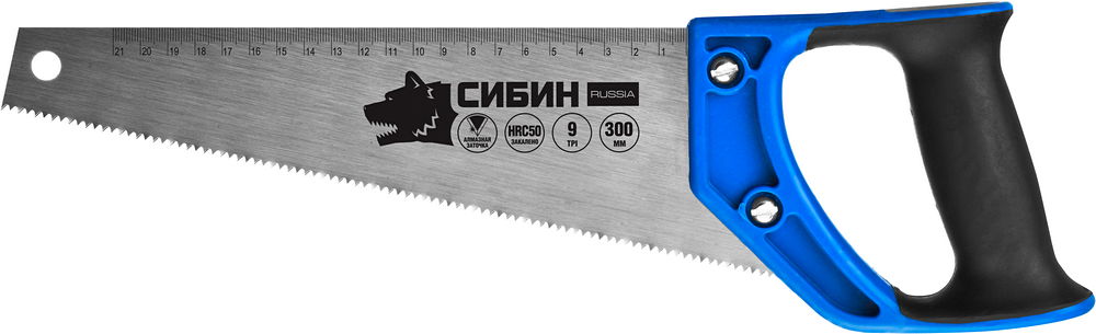 Ножовка по дереву компактная 300 мм Сибин ТУЛБОКС 15056-30 фото