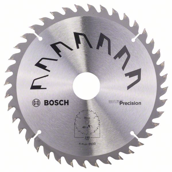 Пильный диск Bosch PRECISION 180 x 30 x 2,5 мм, 40 фото
