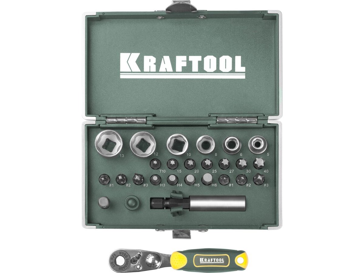 Набор бит Kraftool Ехpert x-drive 26065-h26