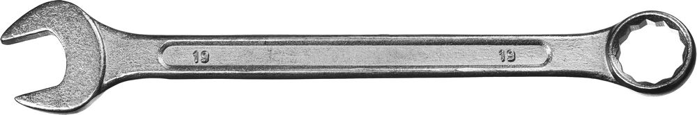Ключ гаечный комбинированный 19 мм Сибин 27089-19 фото