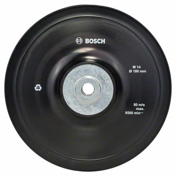Опорная тарелка для фибровых шлифлистов M14 180 мм Bosch 2608601209 фото