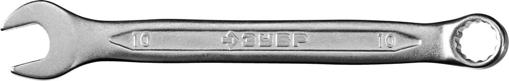 Ключ гаечный комбинированный 10 мм Зубр МАСТЕР 27087-10 фото